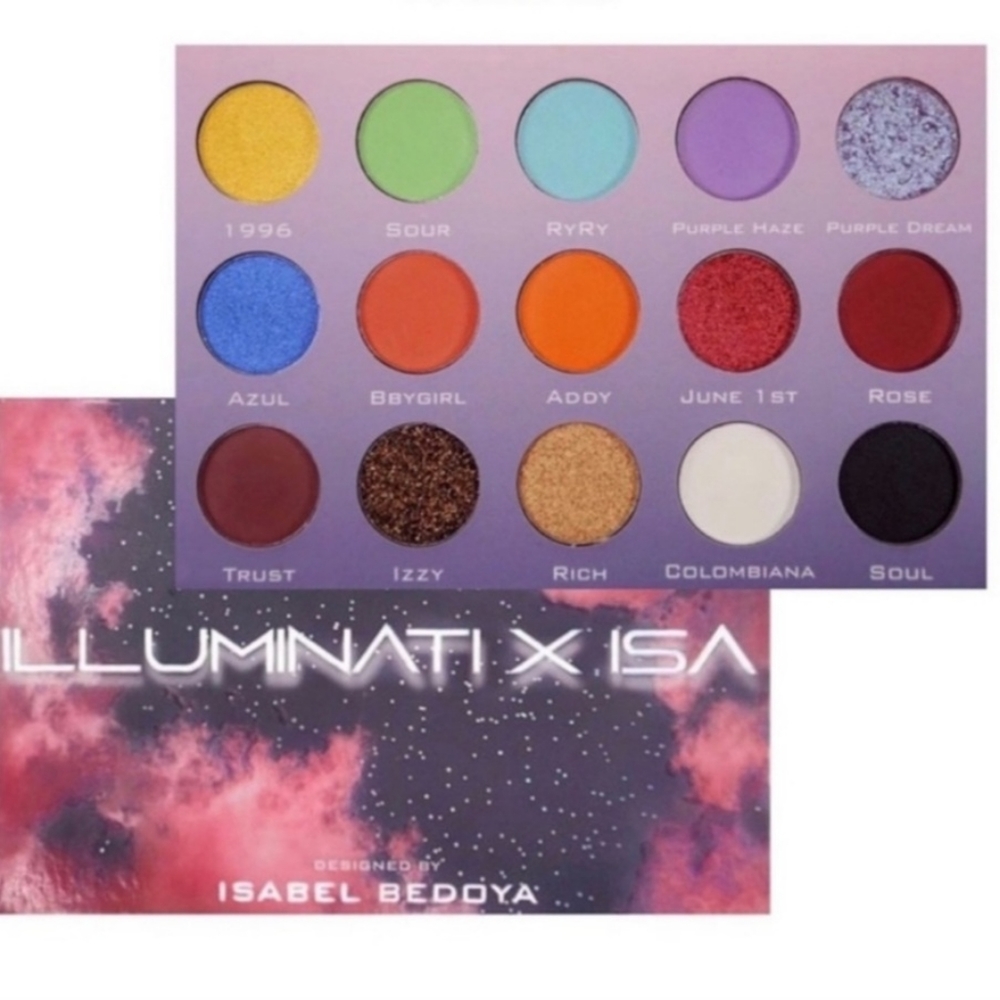 NIB ILLUMINATI X ISA GLAM PALETTE